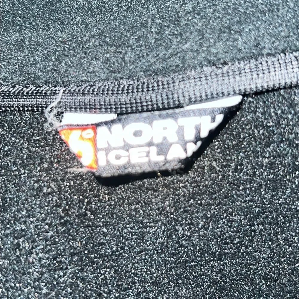 66° NORTH Red and Black Polartec Fleece Zip Jacket- Youth L